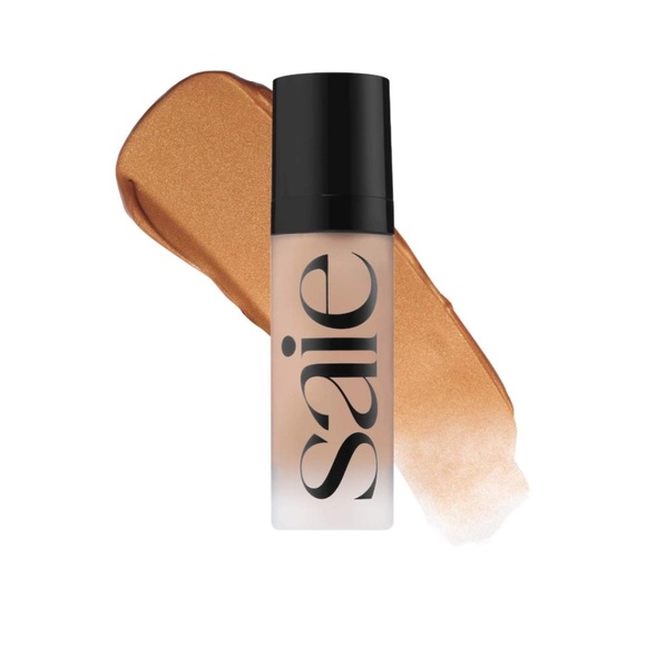 Saie Glowy Super Gel Lightweight Dewy Highlighter Mini - Picture 1 of 3